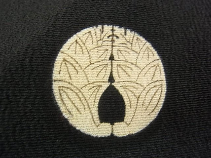 平和屋着物■豪華黒留袖　駒刺繍　雲取り鳳凰吉祥花文　金糸　逸品　DAAG5091jm