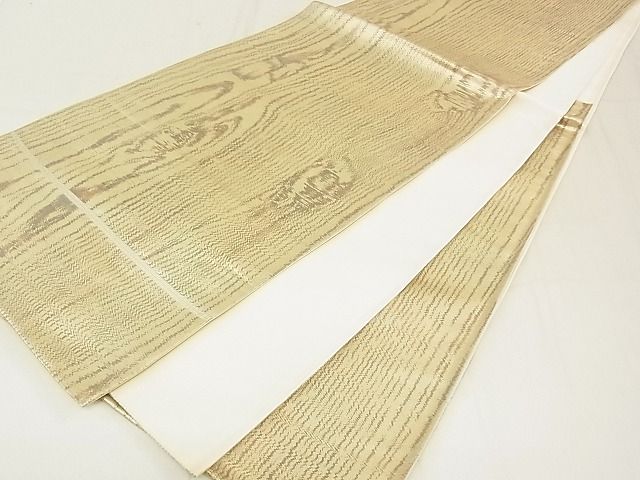 平和屋着物◎六通柄袋帯 霞文 金銀糸 逸品 DAAG5519tw