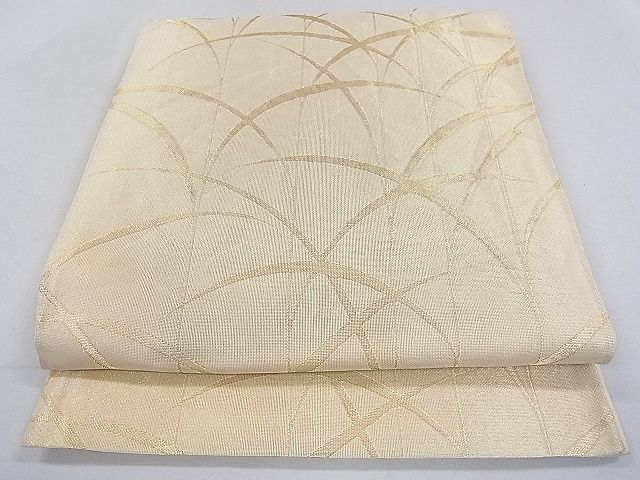 平和屋着物■夏物 六通柄袋帯 草葉文 金糸 逸品 DAAG4296fe