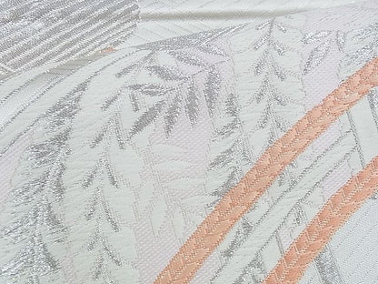 平和屋着物◎六通柄袋帯 唐織 藤花房 銀糸 逸品 BAAH4406kj