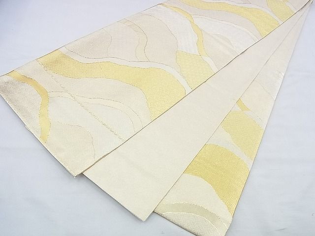 平和屋着物◎佐賀錦　六通柄袋帯　吉祥文　金糸　逸品　BAAH4409kj