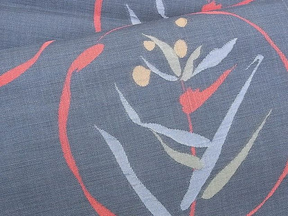 平和屋着物◎六通柄袋帯 茶香美 花丸文 逸品 BAAH4415kj