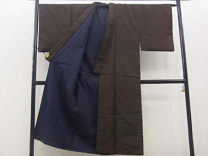 平和屋着物■男性 紬 縞 逸品 BAAH1952hv
