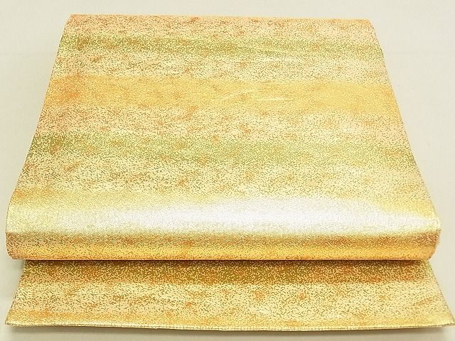 平和屋着物◎佐賀錦 六通柄袋帯 霞文 金糸 逸品 DAAG5529tw
