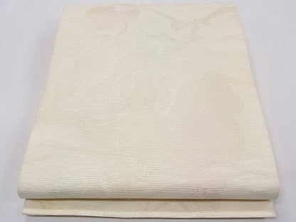 平和屋着物■夏物 六通柄袋帯 枝葉文 金糸 逸品 CAAG0350fb