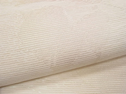 平和屋着物■夏物 六通柄袋帯 枝葉文 金糸 逸品 CAAG0350fb