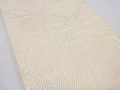 平和屋着物■夏物 六通柄袋帯 枝葉文 金糸 逸品 CAAG0350fb