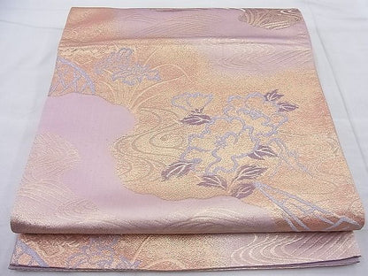 平和屋着物◎六通柄袋帯 花舟 金銀糸 逸品 BAAH6681ea