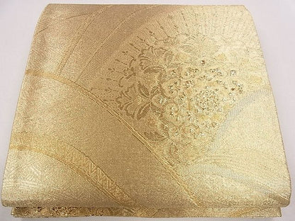 平和屋着物◎佐賀錦 六通柄袋帯 錦唐華 金糸 逸品 CAAG1972eg