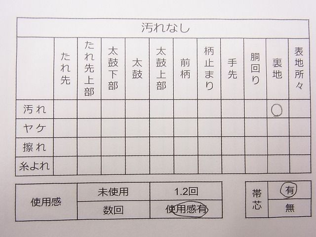 平和屋着物◎六通柄袋帯 遠山流水草木文 金糸 逸品 CAAG1964eg