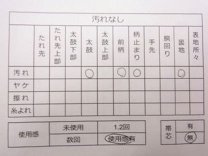 平和屋着物◎六通太鼓柄袋帯 蔦の葉文 金銀糸 逸品 CAAG1985eg