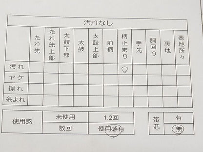平和屋着物◎六通柄袋帯 唐織 扇面飛鶴花蝶文 金糸 逸品 CAAF2926ca