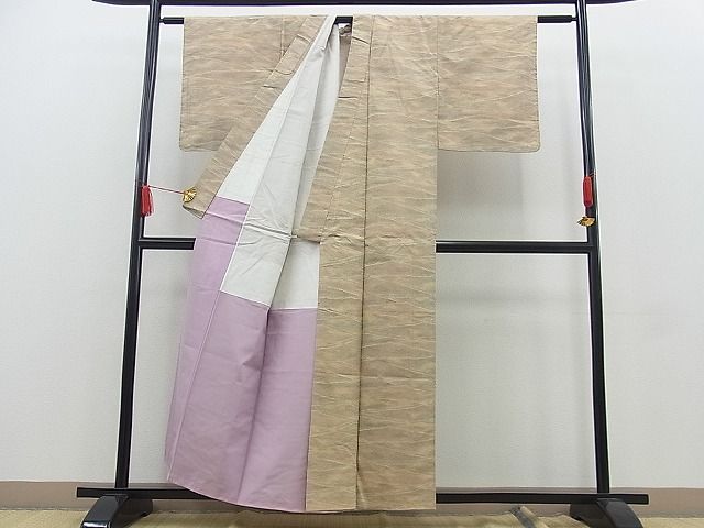 平和屋着物■上質な紬 霞文 逸品 BAAH1728di