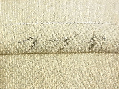 平和屋着物◎つづれ 六通太鼓柄袋帯 鳳凰花文 プラチナ箔 逸品 DAAG5635tw