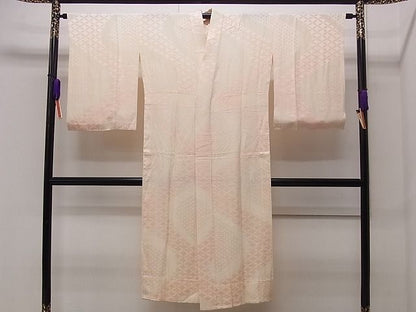 平和屋着物■上質な長襦袢　無双仕立て　道長七宝地紋　暈し染め　逸品　CAAG1065dy