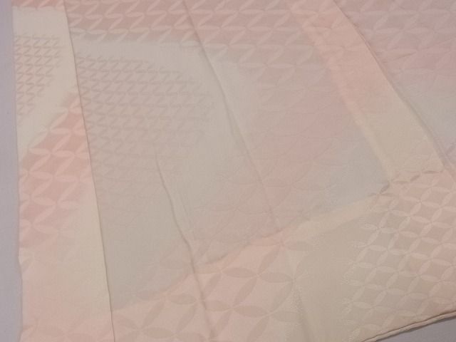 平和屋着物■上質な長襦袢　無双仕立て　道長七宝地紋　暈し染め　逸品　CAAG1065dy