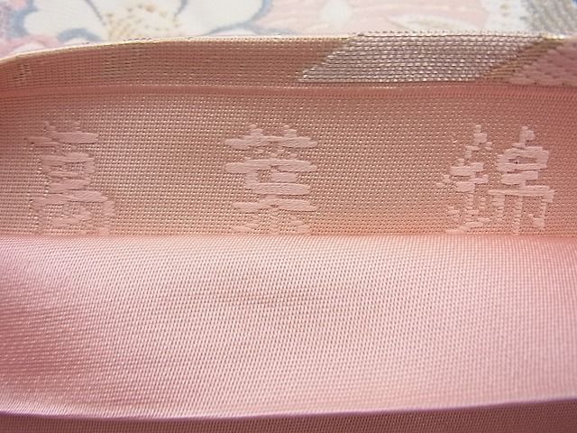 平和屋着物◎六通柄袋帯 唐織 萬葉錦 金糸 逸品 BAAH6065cm