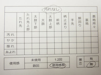 平和屋着物◎六通柄袋帯 唐織 道長草花文 銀糸 逸品 CAAG5251ak