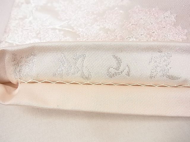 平和屋着物◎六通柄袋帯 唐織 観机山霞 銀糸 逸品 DAAF0980ya