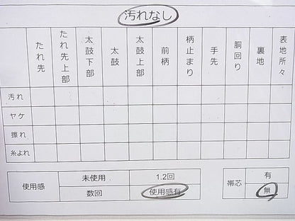 平和屋着物◎六通柄袋帯 飛鳥文 金銀糸 逸品 DAAH0023ya