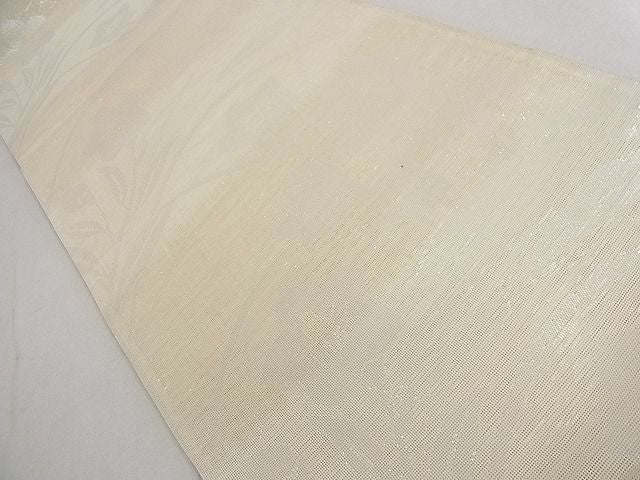 平和屋着物■夏物 六通柄袋帯 桔梗 銀糸 DAAG3381ea