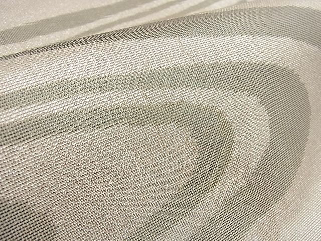 平和屋着物■夏物 六通柄袋帯 流水文 銀糸 逸品 DAAG3438ea