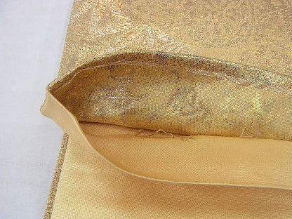 平和屋着物◎六通柄袋帯 華仙 錦別箔 逸品 BAAG7645ui