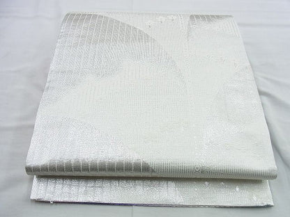 平和屋着物◎佐賀錦 両面六通柄袋帯 唐織 吉祥花文 金銀糸 逸品 BAAH2822jm