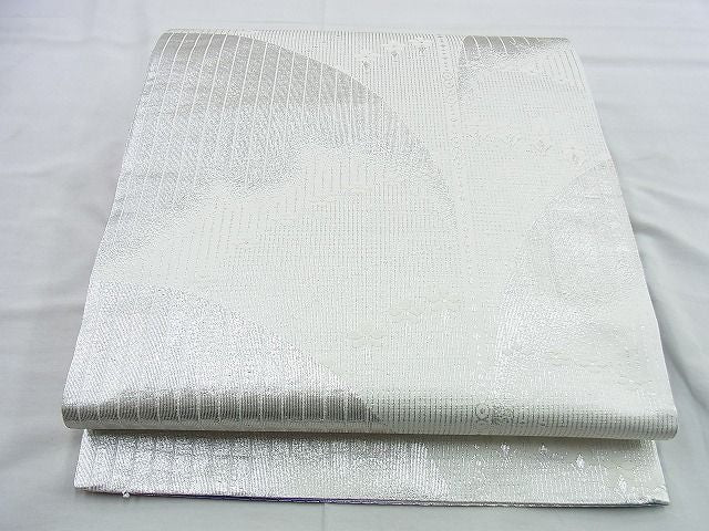平和屋着物◎佐賀錦 両面六通柄袋帯 唐織 吉祥花文 金銀糸 逸品 BAAH2822jm