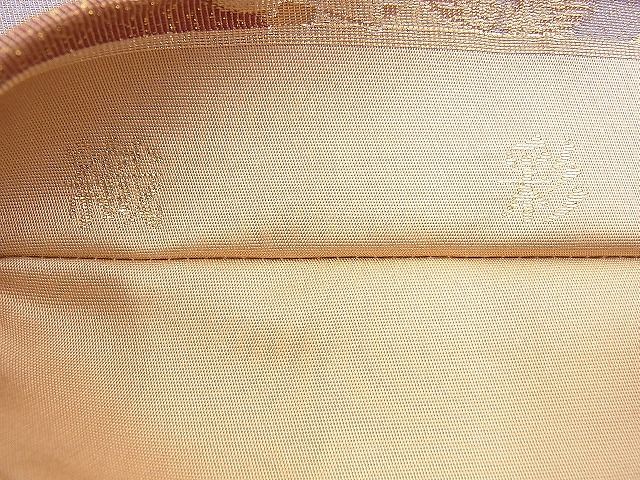 平和屋着物◎六通柄袋帯 織彩 浜松文様 金糸 逸品 BAAH2836jm