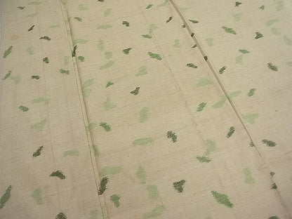 平和屋着物■上質な紬　単衣　吉祥文　逸品　CAAG7467ut