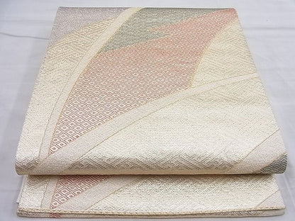 平和屋着物◎佐賀錦 六通柄袋帯 吉祥文 二重箔 逸品 BAAH7973ea