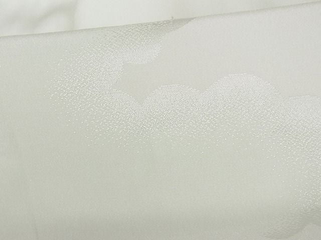 平和屋着物■長襦袢　無双仕立て　雲取り文　正絹　逸品　AAAJ1106Aog