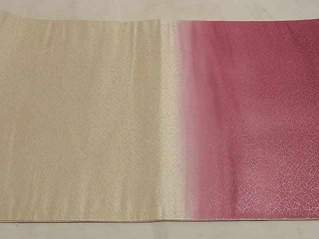 平和屋着物◎太鼓柄袋帯 霞文 正絹 逸品 AAAI4725Asx