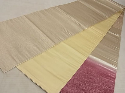 平和屋着物◎太鼓柄袋帯 霞文 正絹 逸品 AAAI4725Asx