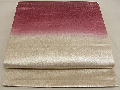 平和屋着物◎太鼓柄袋帯 霞文 正絹 逸品 AAAI4725Asx