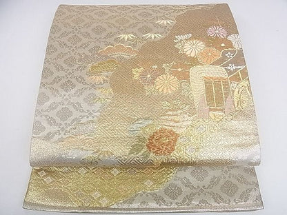 平和屋着物◎六通柄袋帯 王朝幻想 金銀糸 逸品 DAAF5896cf