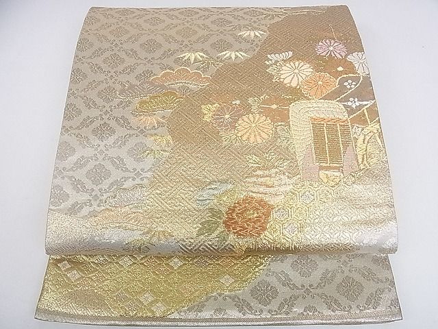 平和屋着物◎六通柄袋帯 王朝幻想 金銀糸 逸品 DAAF5896cf