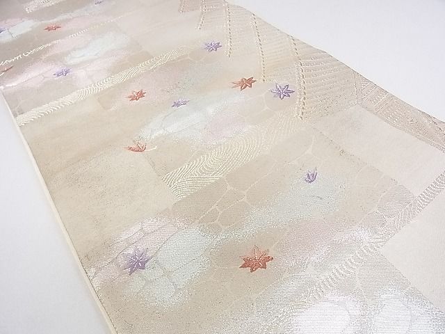 平和屋着物◎六通柄袋帯　京百景　二条城　金銀糸　逸品　DAAF5899cf