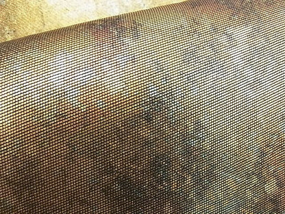 平和屋着物◎六通柄袋帯 箔散らし文様 金彩 引箔 逸品 BAAG8989du