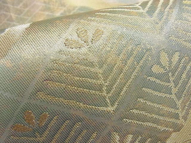 平和屋着物◎六通柄袋帯 道長文様 金糸 引箔 逸品 BAAG8990du