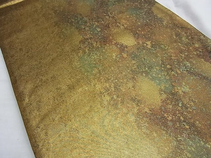 平和屋着物◎六通柄袋帯 箔散らし文様 金彩 引箔 逸品 BAAG8989du