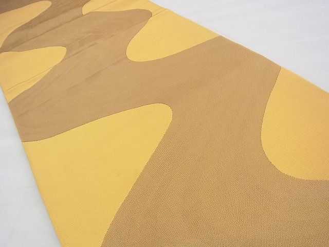 平和屋着物◎六通柄 本袋帯 流水文様 逸品 BAAH8423fk