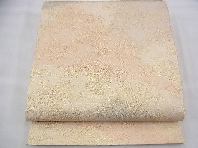 平和屋着物◎全通柄袋帯 砂子綴れ 重ね山 金糸 逸品 BAAH9356fk