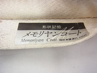 平和屋着物◎六通太鼓柄袋帯 綴れ 涛扇面文 金銀糸 逸品 BAAH9373fk