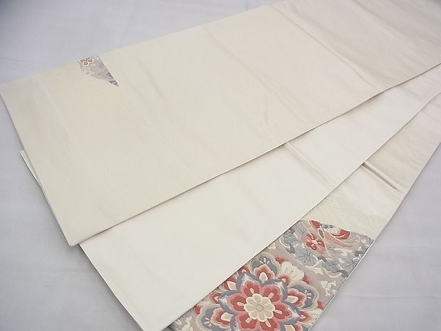 平和屋着物◎太鼓柄袋帯 正倉院道長文様 金糸 逸品 BAAH8467fk