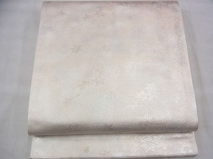 平和屋着物◎全通柄袋帯 楓 金糸 逸品 BAAH8491fk