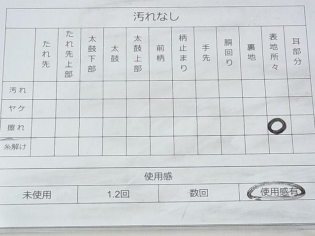 平和屋着物◎六通柄 本袋帯 花唐草間道 金糸 逸品 BAAI1657fk