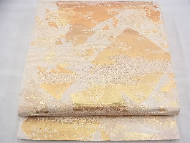 平和屋着物◎六通柄袋帯 彩華美匠錦 金糸 逸品 BAAI1666fk