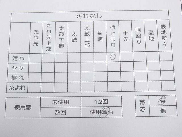 平和屋着物◎六通柄袋帯 唐織 切嵌花文 金糸 逸品 CAAG8819fb